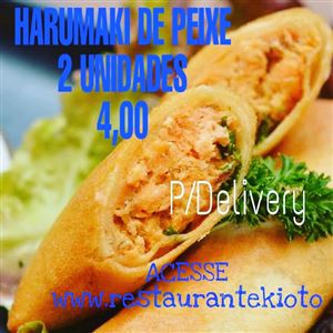 HARUMAKI DE PEIXE