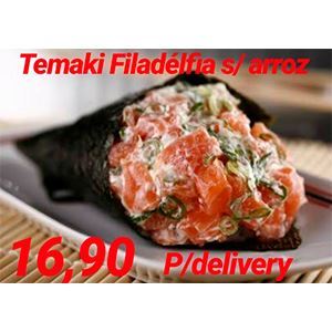 TEMAKI FILADÉLFIA SEM ARROZ