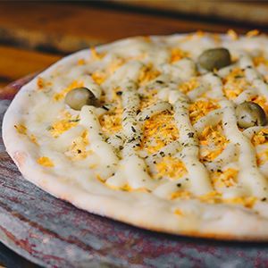 PIZZA FRANGO COM CATUPIRY