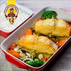 BACALHAU AO FORNO (2-4 PESSOAS)