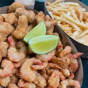 COMBO PETISCOS - CAMARÃO/PEIXE/BATATA-FRITA