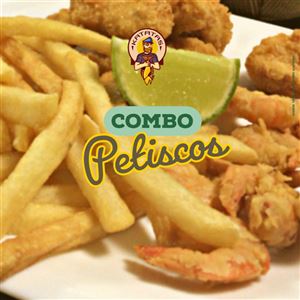 COMBO PETISCOS - CAMARÃO/PEIXE/BATATA-FRITA