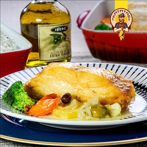 BACALHAU AO FORNO (1-2 PESSOAS)