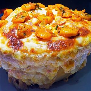 BATATA CAMARAO COM CATUPIRY
