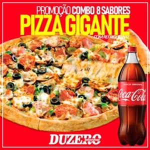 COMBO 8 SABORES (8 FATIAS ) + REFR. 1,5 L