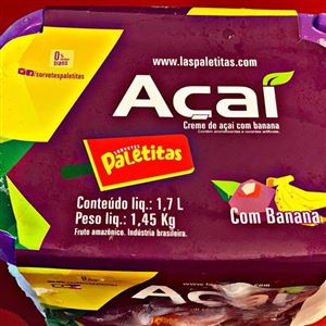 AÇAI COM BANANA 1,7L