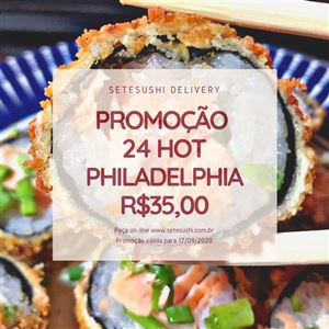 PROMOÇÃO - 24 HOT PHILADELPHIA