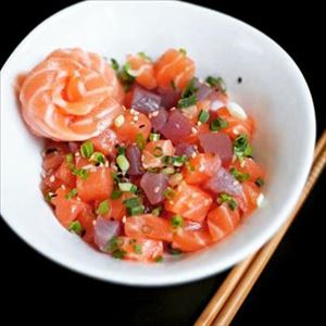 TARTAR SALMÃO E ATUM