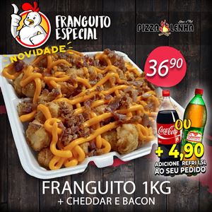FRANGUITO 1KG + CHEDDAR E BACON