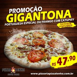 PROMOÇÃO GIGANTONA 10 FATIAS COM BORDA