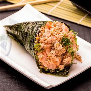3 temakis salmão grelhado
