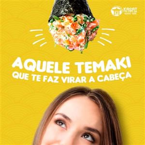 Temakis de salmão fresco (escolha)