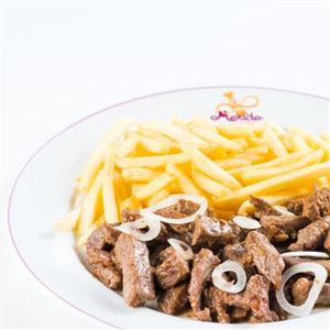 Porção filé com fritas