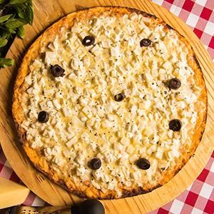 12. PIZZA PALMITO AO CREME