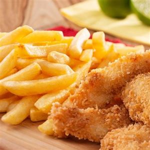 FRITAS COM FRANGO EMPANADO BLACK FRIDAY