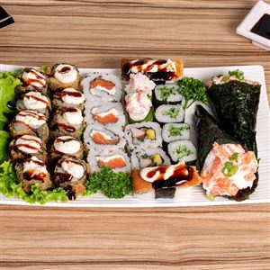 Nº2 Combo Show - Naha(22 unidades + 02 temakis de 100g)