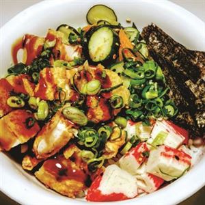 Show Bowl frango + batata frita