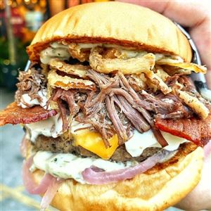 BURGER DA SEMANA RIBS CRISPY BURGUER