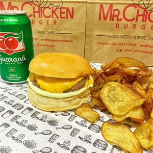 COMBO CHEESEBURGER (BURGER+BATATA+GUARANA LATA)