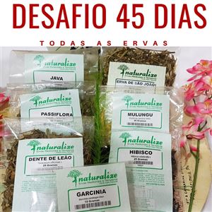 CHÁ MIX DESAFIO 45 DIAS (KIT)