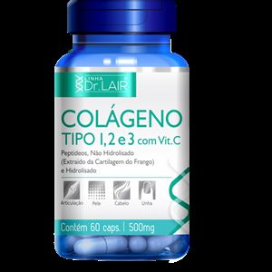 COLÁGENO TIPO 1,2,3 com Vit. C Linha DR. LAIR
