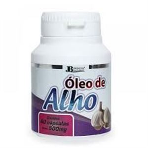 OLEO DE ALHO 60 CAPS 500 MG - JB