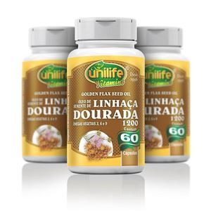 ÓLEO DE LINHAÇA DOURADA UNILIFE