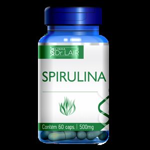 SPIRULINA - 60 Cápsulas UPNUTRI - LINHA NEWQI / LAIR RIBEIRO