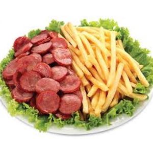 CALABRESA ARTESANAL COM FRITAS COM QUEIJO