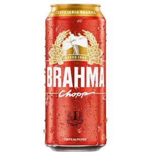 CERVEJA BRAHMA LATÃO 457ML
