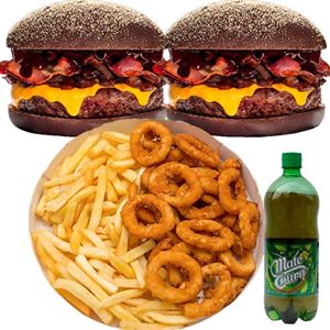 DUETO LAGREEPE AUSTRALIANO + PICANHA ARTESANAL + PORÇÃO ONION E BATATA + SUCO 1L