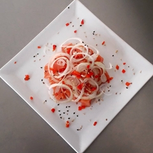 CEVICHE DE SALMÃO