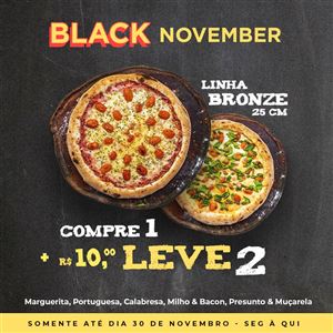 BLACK NOVEMBER - COMPRE 1 + 10,00 LEVE OUTRA