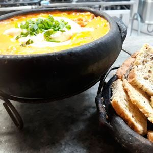MOQUEQUINHA DE CAMARÃO COM CATUPIRY