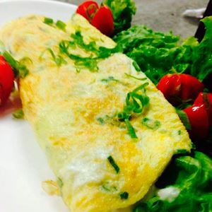 OMELETE CARNE SECA