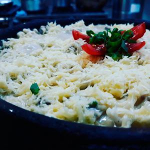 RISONE COM FILÉ MIGNON
