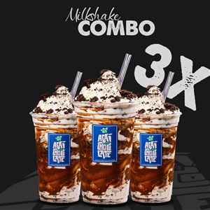 3X MILKSHAKE DE OREO - 300ML