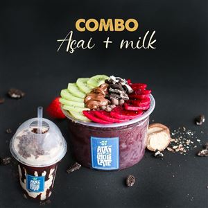 AÇAÍ 750ML + MILK SHAKE 300ML - OVOMALTINE