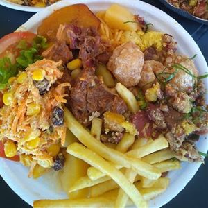 Marmitex de Comida do Jaum Jaum (TAMANHO G) COM CHURRASCO
