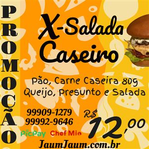 X SALADA CASEIRO