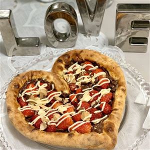 PIZZA PLUS INDIVIDUAL CORAÇÃO 25CM