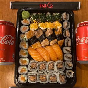 COMBO 1 (40 PEÇAS + 2 REFRIGERANTES)